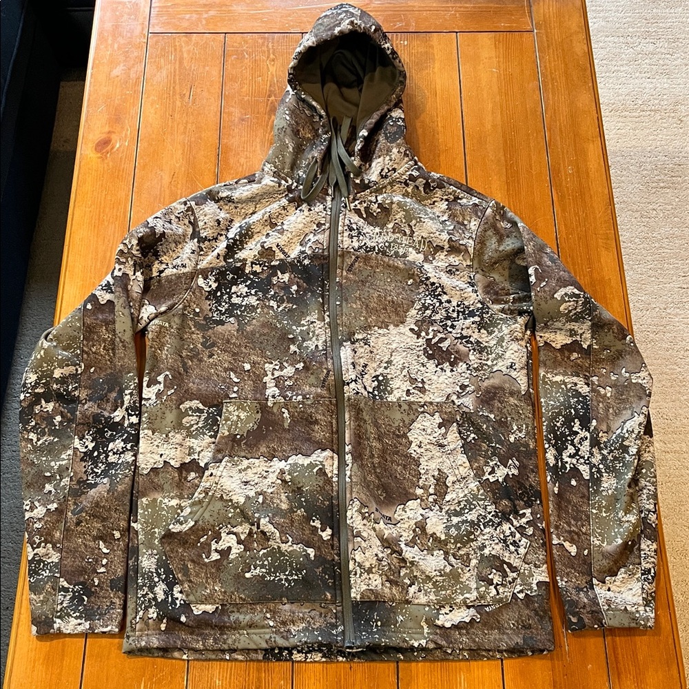 RedHead Brand Camo Zipper Fleece Hoodie Men’s Size S